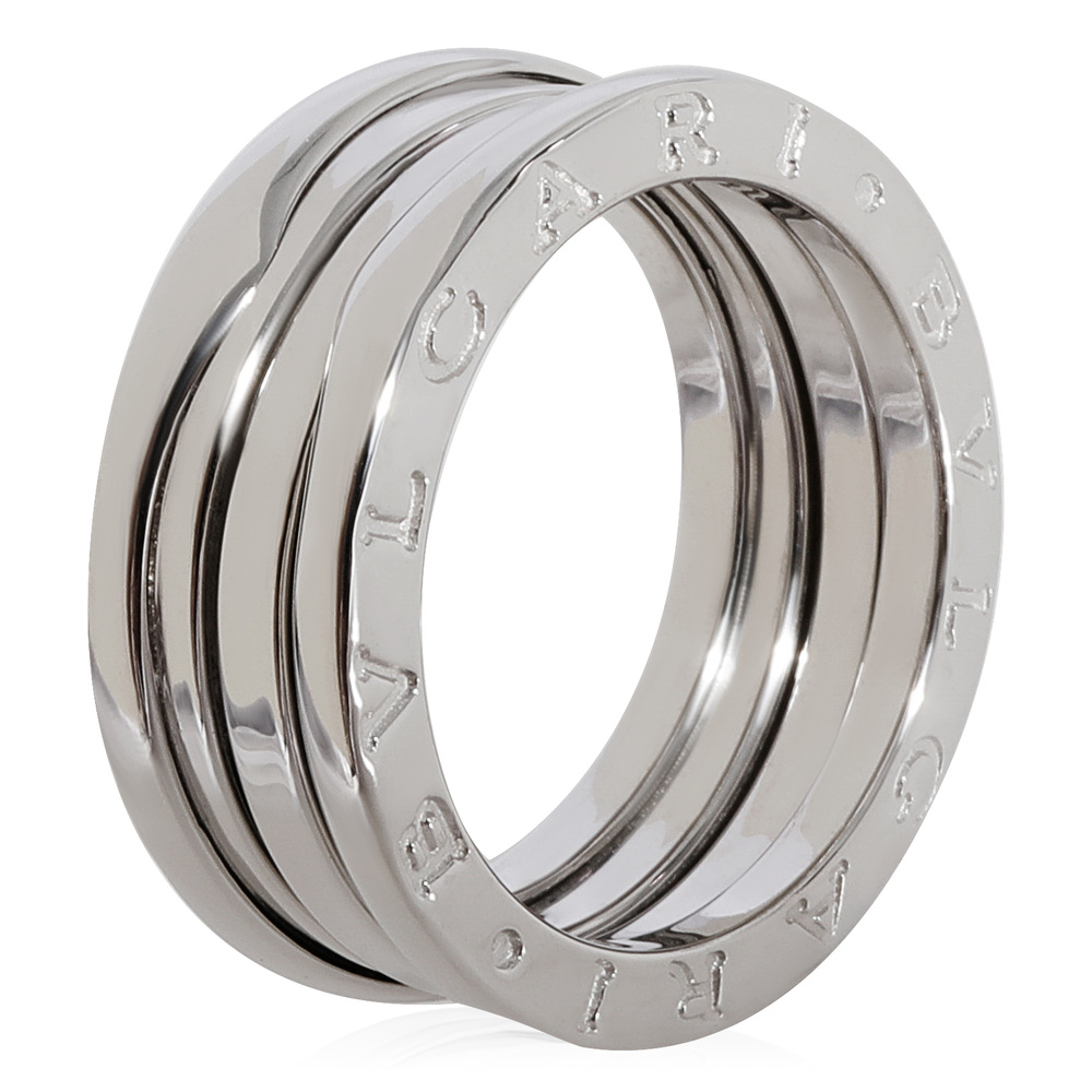 BVLGARI B.zero1 Three-Band Ring in 18k White Gold - Picture 2 of 5
